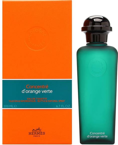 hermes d'orange verte concentré eau de toilette spray 200ml|concentre d'orange verte.